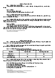 Sinh 9 - Kiểm tra 20 phút (bài số 2)