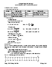 Tài liệu bồi dưỡng học sinh giỏi Sinh học 9