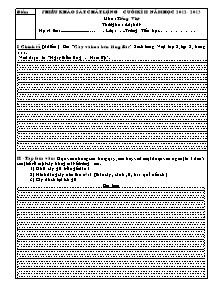 Đề khảo sát chất lượng cuối học kì II Tiếng việt Lớp 2 - Năm học 2012-2013