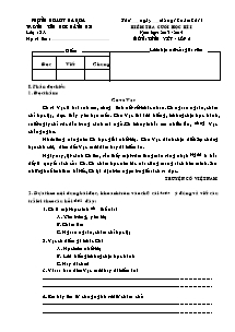 Đề kiểm tra cuối học kì I Tiếng việt Lớp 2 (Có đáp án) - Năm học 2013-2014 - Trường Tiểu học Bằng Giã