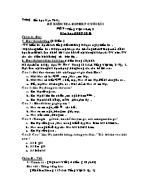 Đề kiểm tra cuối học kì I Tiếng việt, Toán Lớp 2 - Năm học 2009-2010 - Trường Tiểu học Vạn Thái