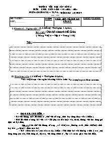 Đề kiểm tra cuối năm Tiếng việt, Toán Lớp 2 - Năm học 2013-2014 - Trường Tiểu học Tân Bình A