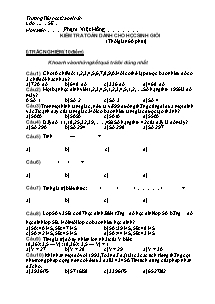 Đề thi học sinh giỏi Toán Lớp 5 - Phạm Việt Hồng