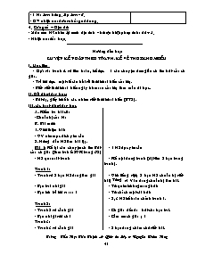 Giáo án Tổng hợp Lớp 2 - Tuần 8 - Nguyễn Xuân Huy