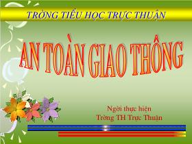 Bài giảng Khoa học Lớp 5 - Bài 19: Phòng tránh tại nạn giao thông đường bộ - Năm học 2008-2009