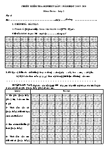 Đề kiểm tra định kì lần 1 Tiếng việt Lớp 2 - Năm học 2009-2010 (Có đáp án)