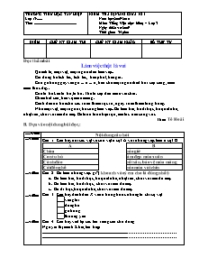 Đề kiểm tra giữa học kì I Tiếng việt Lớp 2,3 - Năm học 2009-2010 - Trường Tiểu học Tân Hiệp