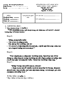 Đề kiểm tra giữa học kì II Tiếng việt Lớp 2 - Năm học 2012-2013 - Trường Tiểu học Thuận Nghĩa Hòa