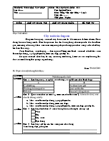 Đề kiểm tra học kì I Tiếng việt Lớp 2 - Năm học 2009-2010 - Trường Tiểu học Tân Hiệp