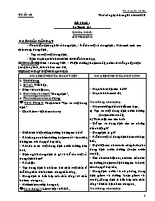 Giáo án buổi chiều Tổng hợp Lớp 5 - Tuần 19 - Năm học 2009-2010 - Lưu Văn Đởu