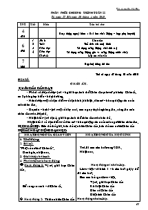 Giáo án buổi chiều Tổng hợp Lớp 5 - Tuần 22 - Năm học 2009-2010 - Lưu Văn Đởu