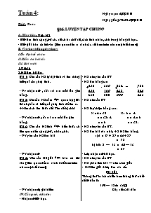 Giáo án Các môn Lớp 3 - Tuần 4 - Năm học 2010-2011