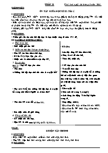 Giáo án Tổng hợp Lớp 4 - Tuần 28 - Năm học 2010-2011