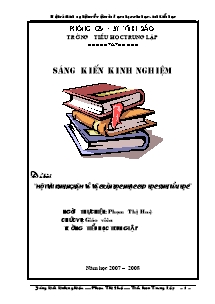 Sáng kiến kinh nghiệm Một vài kinh nghiệm về việc rèn đọc nhạc cho học sinh Tiểu học - Phạm Thị Huệ