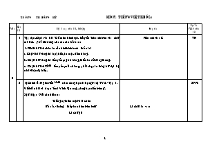 Đề khảo sát Tiếng việt Lớp 4 - Trường Tiểu học Hồng Kỳ