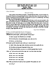 Đề kiểm tra giữa học kì II Tiếng việt Lớp 4 - Năm học 2012-2013 - Trường Tiểu học Long Hà