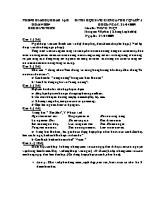 Đề thi học sinh giỏi cấp huyện Tiếng việt Lớp 3 - Năm học 2008-2009 - Phòng GD&ĐT Hoài Nhơn