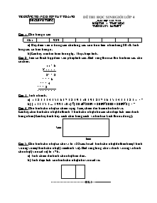 Đề thi học sinh giỏi Toán Lớp 4 - Năm học 2008-2009 - Trường Tiểu học Nguyễn Tất Thành