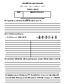 Đề thi học sinh giỏi Toán, Tiếng việt Lớp 2,4 - Năm học 2009-2010