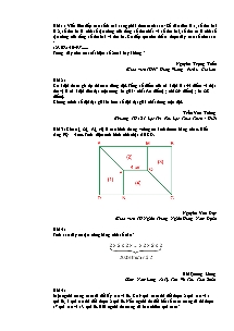 Đề thi Toán tuổi thơ Lớp 4 - Đề số 1