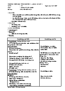 Giáo án Chính tả Lớp 2 - Học kì II - Năm học 2006-2007 - Võ Thị Thang