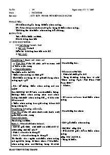 Giáo án Thủ công Lớp 2 - Học kì II - Năm học 2006-2007 - Võ Thị Thang