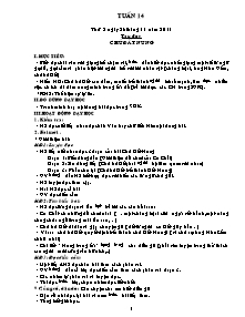 Giáo án Tổng hợp Lớp 4 - Tuần 14 - Năm học 2012-2013