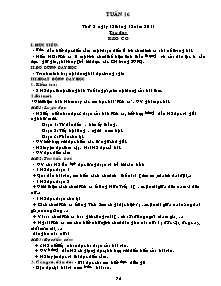 Giáo án Tổng hợp Lớp 4 - Tuần 16 - Năm học 2012-2013