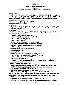 Giáo án Tổng hợp Lớp 4 - Tuần 33 - Năm học 2012-2013