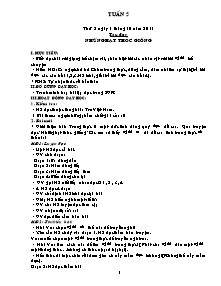 Giáo án Tổng hợp Lớp 4 - Tuần 5 - Năm học 2012-2013