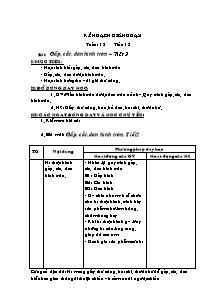 Kế hoạch giảng dạy Thủ công Lớp 2 - Tuần 13: Gấp, cắt, dán hình tròn (Tiết 2)