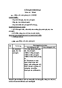 Kế hoạch giảng dạy Thủ công Lớp 2 - Tuần 22: Gấp, cắt, dán phong bì (Tiết 2)