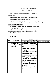 Kế hoạch giảng dạy Thủ công Lớp 2 - Tuần 25: Làm dây xúc xích trang trí (Tiết 2)