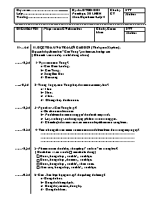 Đề kiểm tra học kì I Đọc thầm Lớp 4 - Năm học 2013-2014