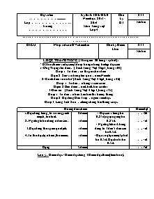 Đề kiểm tra học kì I Đọc thành tiếng Lớp 4 - Năm học 2013-2014