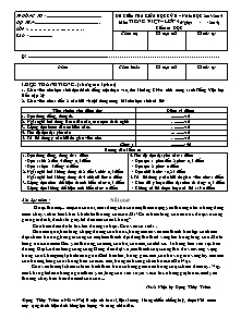 Đề thi giữa học kì II môn Tiếng việt, Toán Khối 4 - Năm học 2013-2014