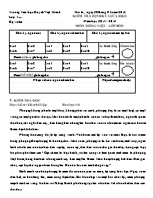 Đề thi giữa học kì II Tiếng việt Lớp 4 - Năm học 2013-2014 - Trường Tiểu học Huỳnh Việt Thanh