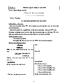 Giáo án Các môn Lớp 4 - Tuần 1 - Năm học 2009-2010