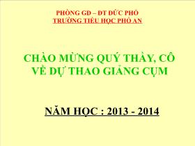 Bài giảng Khoa học Lớp 4 - Bài 61: Trao đổi chất ở thực vật - Năm học 2013-2014 - Nguyễn Thị Việt Kiều