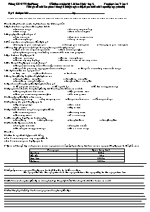 Đề kiểm tra học kì I Địa lí Lớp 4 - Năm học 2013-2014 - Phòng GD&ĐT Triệu Phong