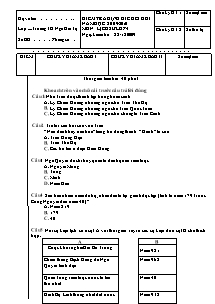 Đề kiểm tra học kì I Lịch sử Lớp 4 - Năm học 2009-2010 - Trường Tiểu học Ngô Gia Tự