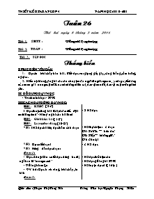 Giáo án Các môn Lớp 4 - Tuần 26 - Năm học 2010-2011 - Phạm Thị Thúy Hà