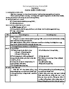 Giáo án Tổng hợp Khối 4 - Tuần 15+16 - Năm học 2010-2011