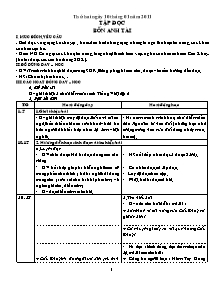 Giáo án Tổng hợp Khối 4 - Tuần 19+20 - Năm học 2010-2011