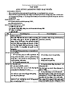 Giáo án Tổng hợp Khối 4 - Tuần 21+22 - Năm học 2010-2011