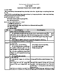 Giáo án Tổng hợp Khối 4 - Tuần 25+26 - Năm học 2010-2011