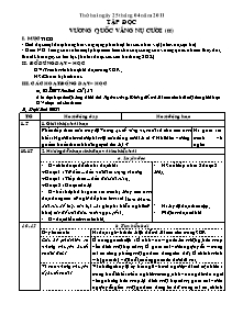 Giáo án Tổng hợp Khối 4 - Tuần 33+34 - Năm học 2010-2011