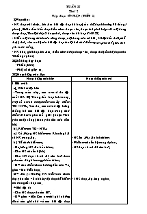 Giáo án Tổng hợp Khối 4 - Tuần 35 - Năm học 2010-2011