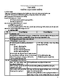 Giáo án Tổng hợp Khối 4 - Tuần 5+6 - Năm học 2010-2011