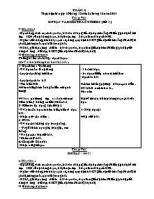 Giáo án Tổng hợp Lớp 4 - Tuần 18 - Năm học 2011-2012